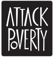 Logo for "ATTACK POVERTY"
