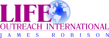 Logo for "LIFE OUTREACH INTERNATIONAL ASSOCIATION OF CHURCHES INC"