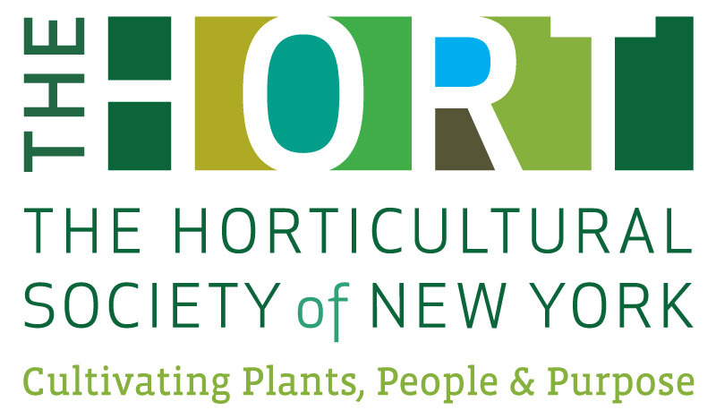 Logo for "THE HORTICULTURAL SOCIETY OF NEW YORK"