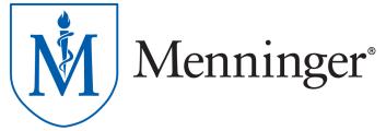 Logo for "THE MENNINGER CLINIC"