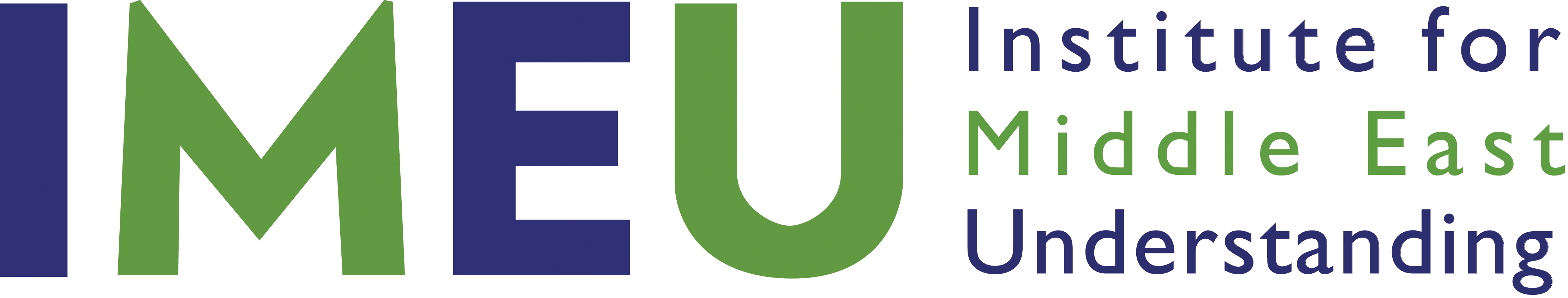 Logo for "THE INSTITUTE FOR MIDDLE EAST UNDERSTANDING"