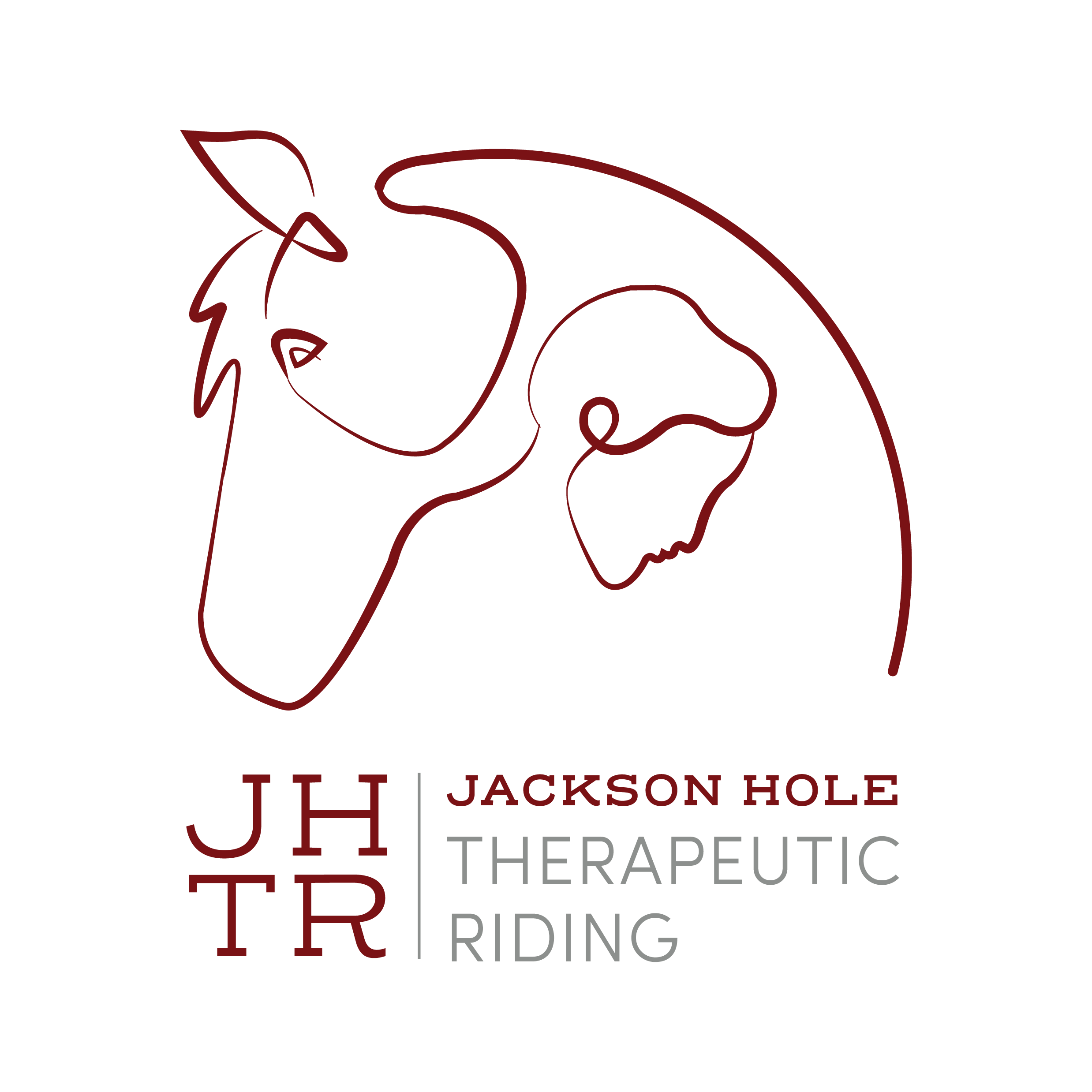 Logo for "JACKSON HOLE THERAPEUTIC RIDING ASSOCIATION"