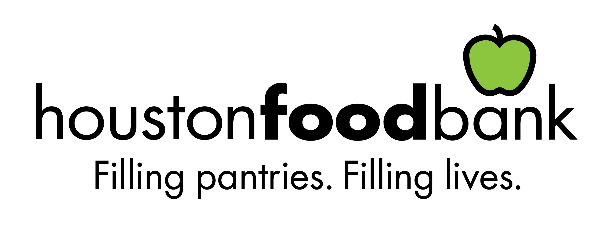 Logo for "The Houston Food Bank"