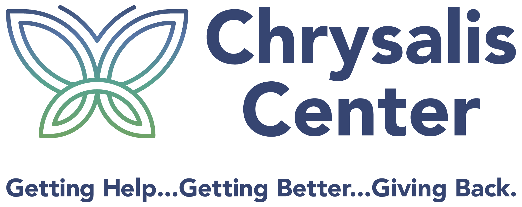 Logo for "CHRYSALIS CENTER INC"