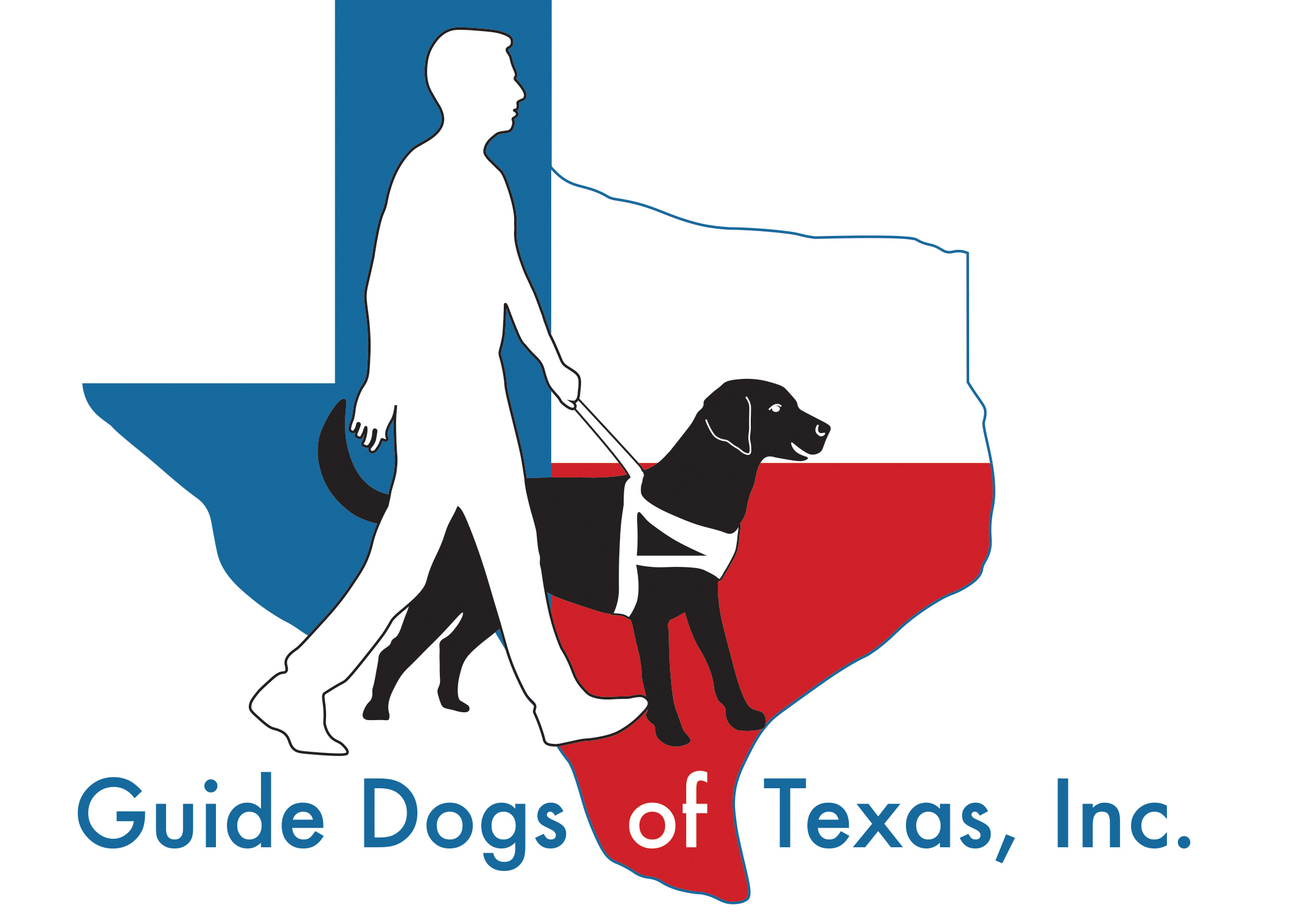 Logo for "Guide Dogs of Texas Inc"