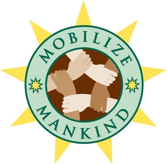 Logo for "MOBILIZE MANKIND"