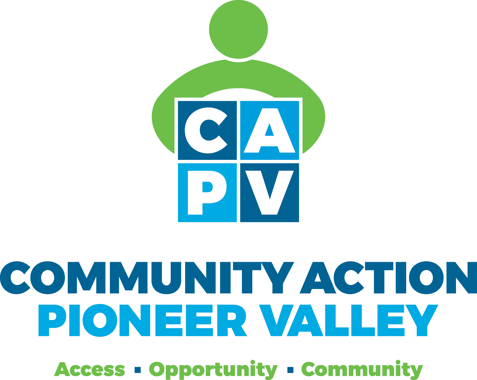 Logo for "COMMUNITY ACTION PIONEER VALLEY"