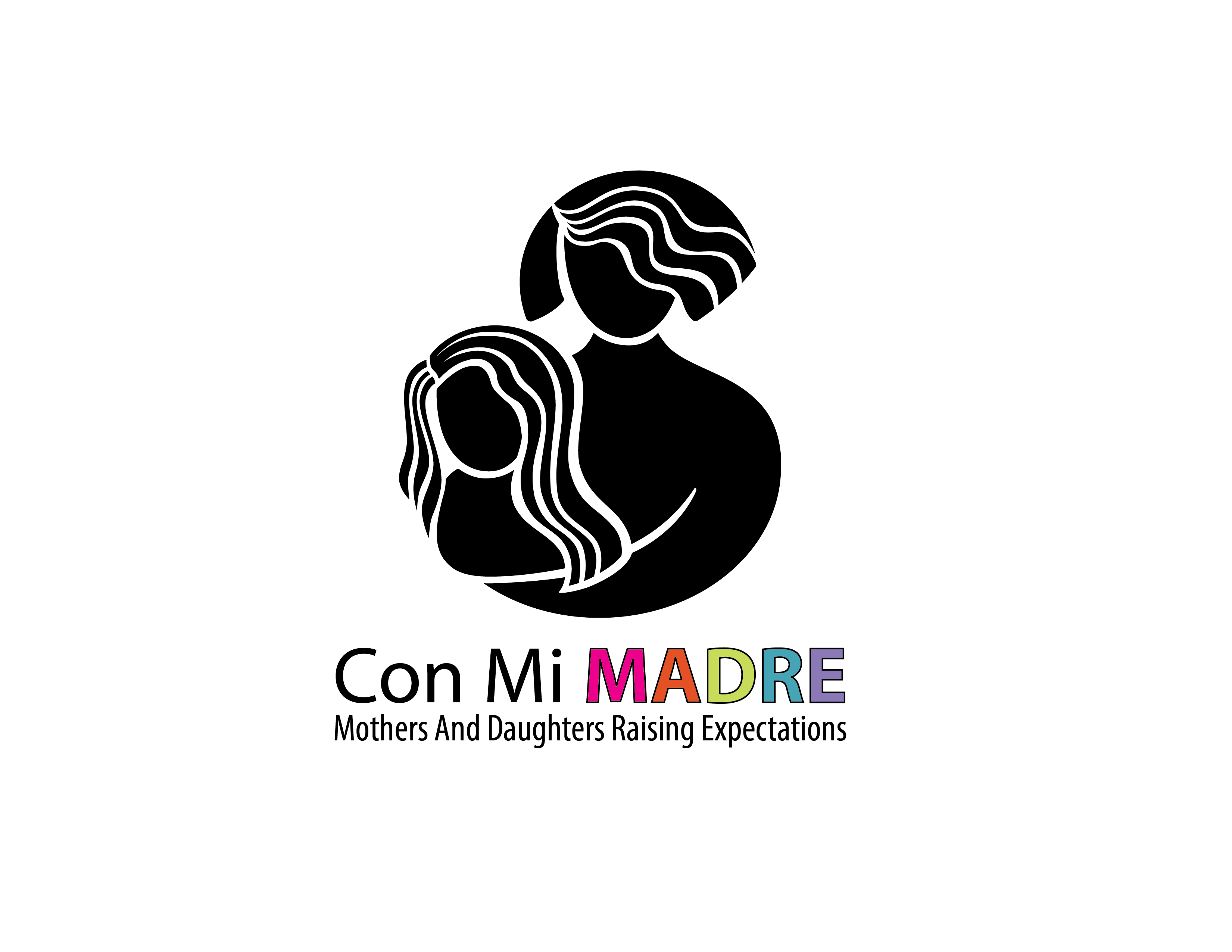 Logo for "Con Mi MADRE"