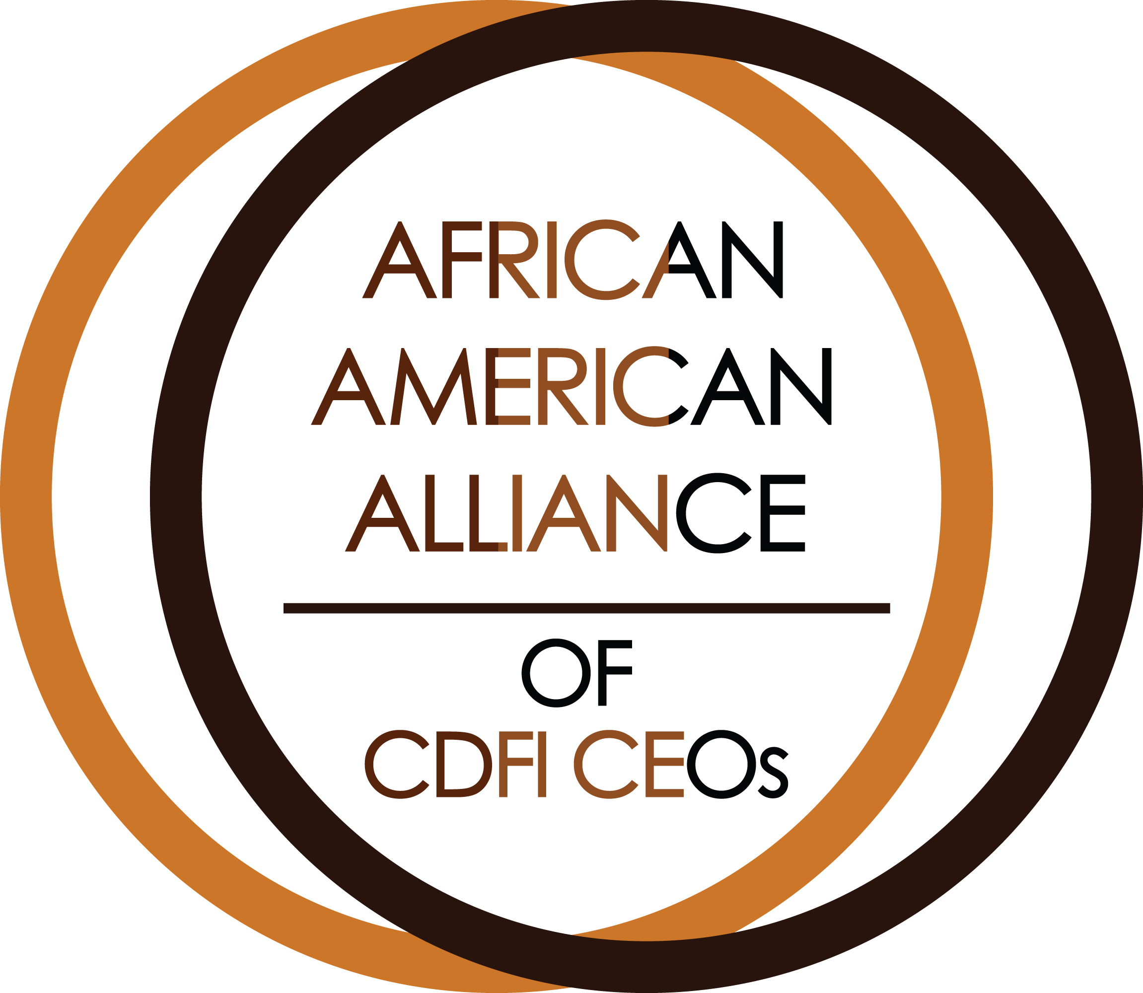 Logo for "African American Alliance of CDFI CEOs"