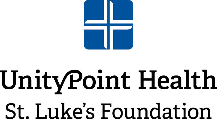 Logo for "ST LUKE'S HEALTH FOUNDATION OF SIOUX CITY IOWA"