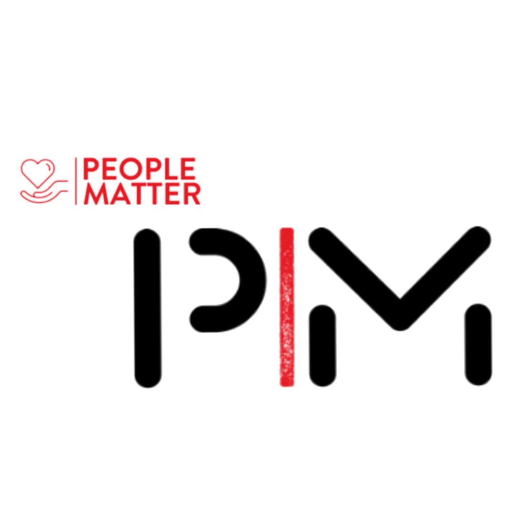 Logo for "PEOPLE MATTER"