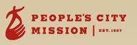Logo for "PEOPLE'S CITY MISSION"