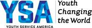 Logo for "Youth Service America"