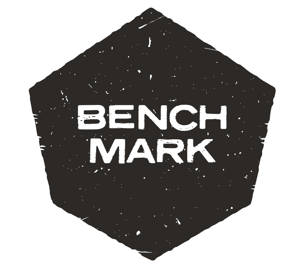 Logo for "BENCH MARK PROGRAM"