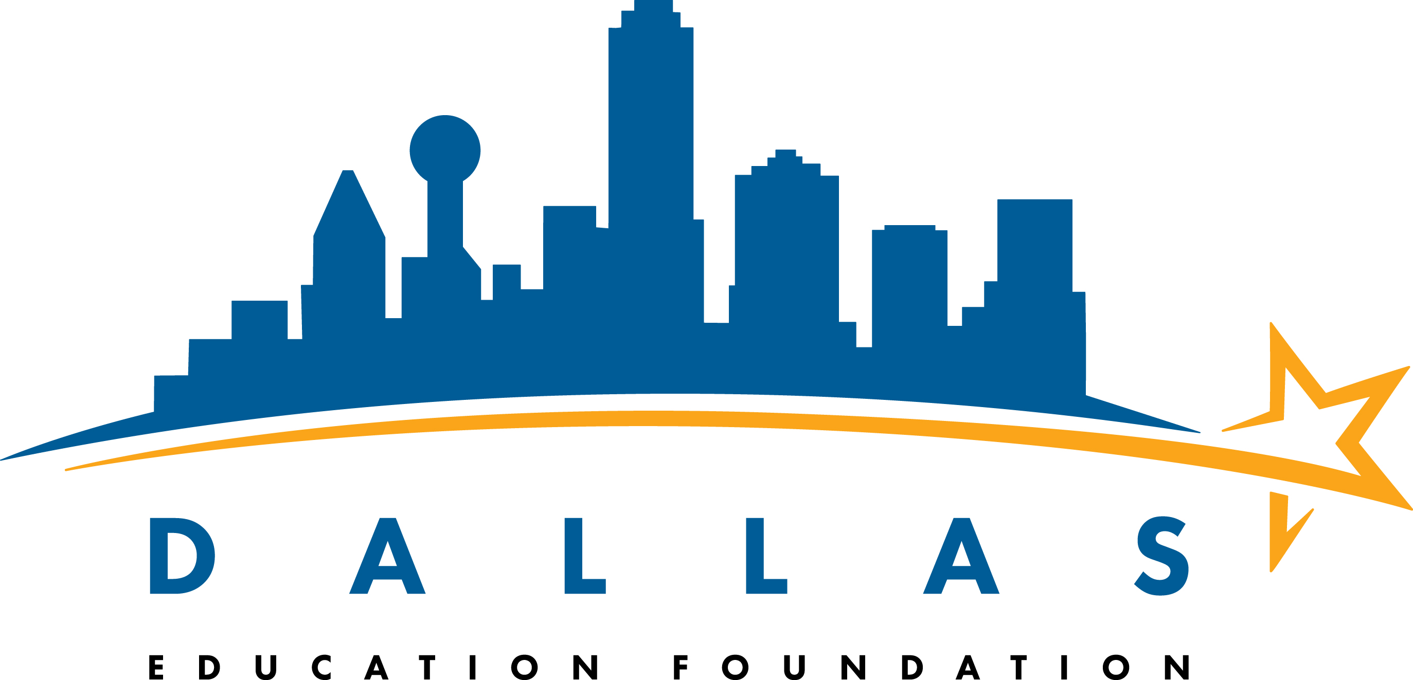 Logo for "DALLAS EDUCATION FOUNDATION"