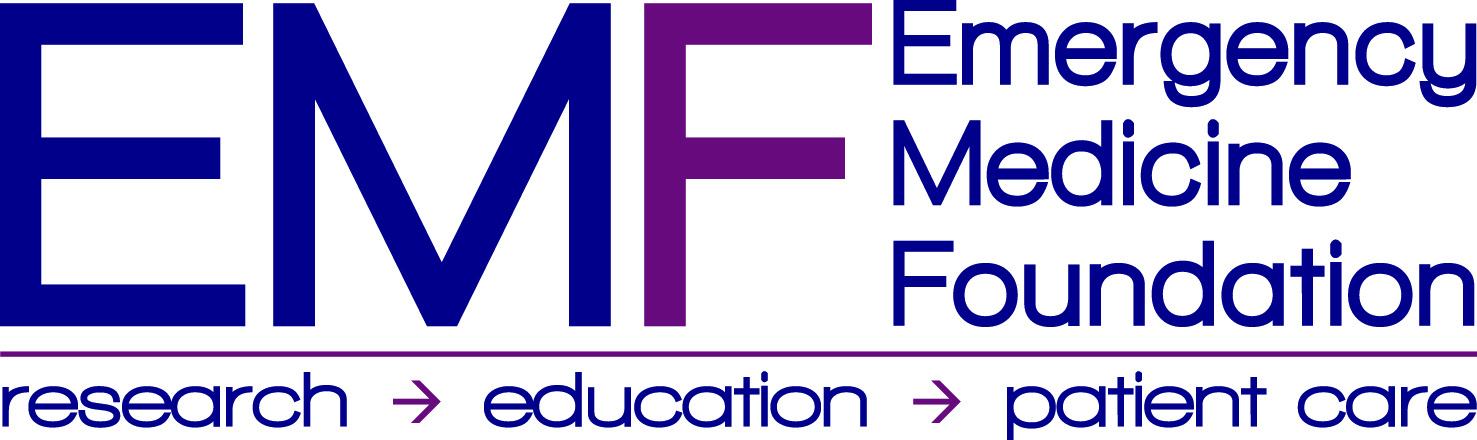 Logo for "EMERGENCY MEDICINE FOUNDATION"