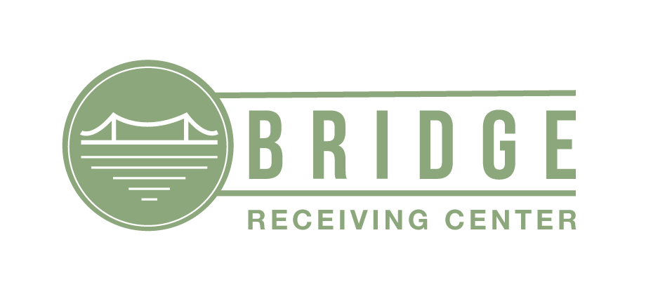 Logo for "BRIDGE RECEIVING CENTER"
