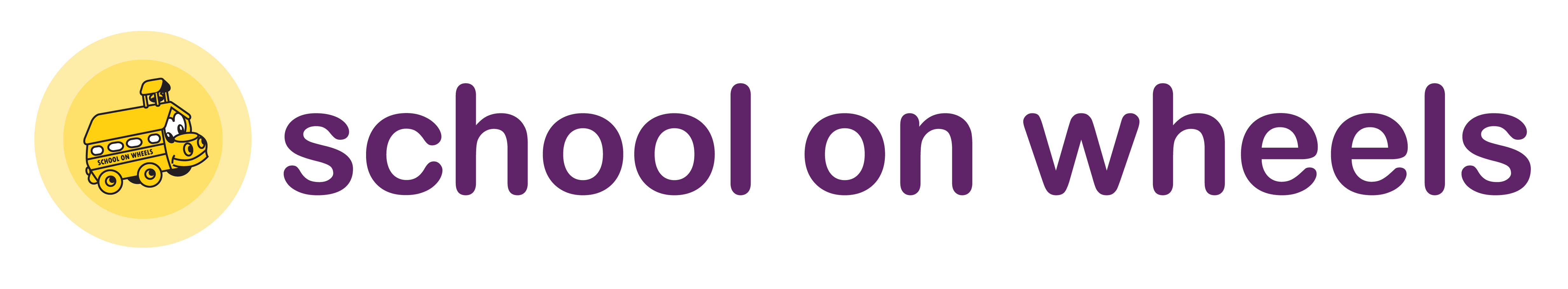 Logo for "SCHOOL ON WHEELS INC"