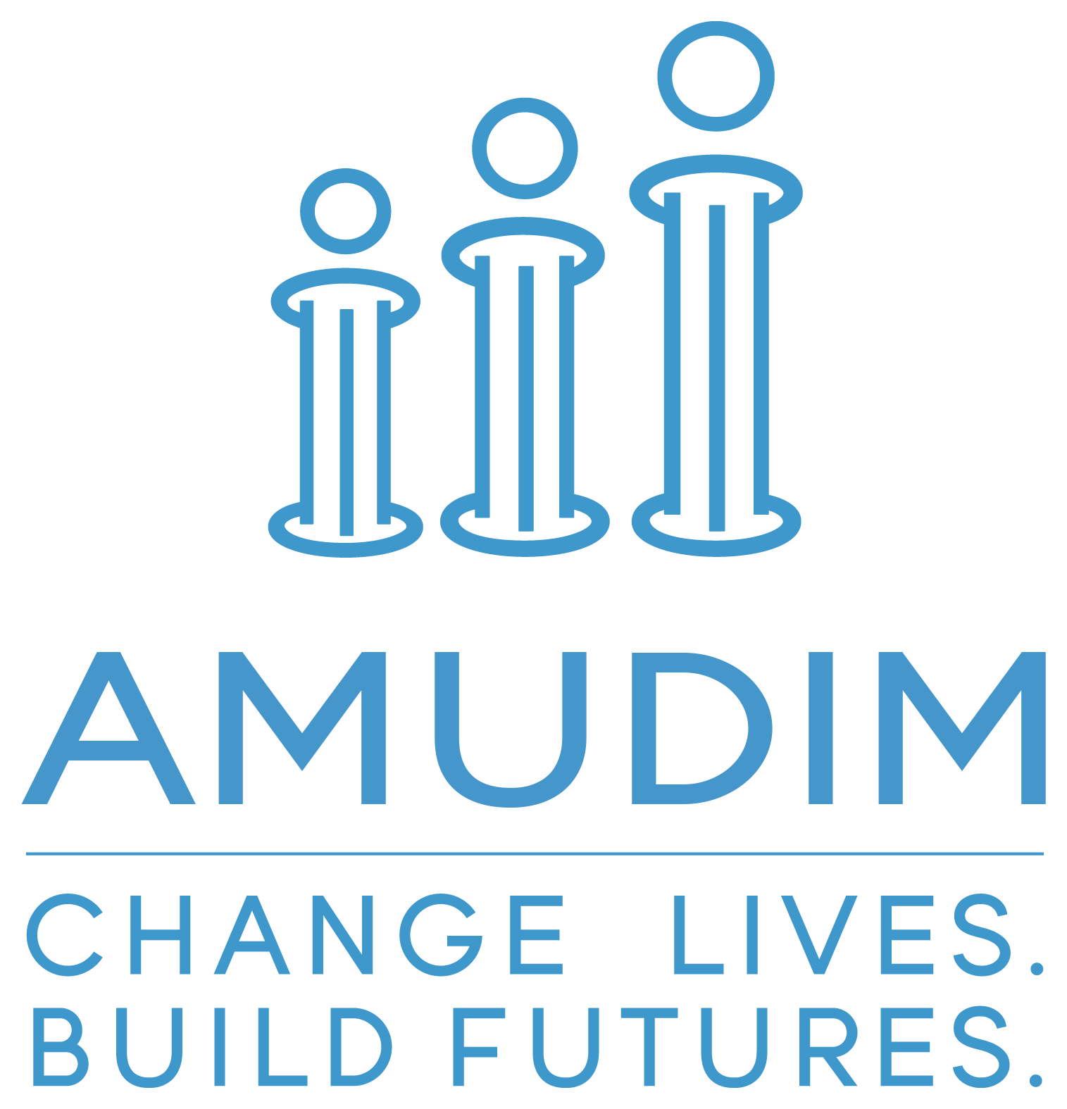Logo for "AMUDIM COMMUNITY RESOURCES INC"
