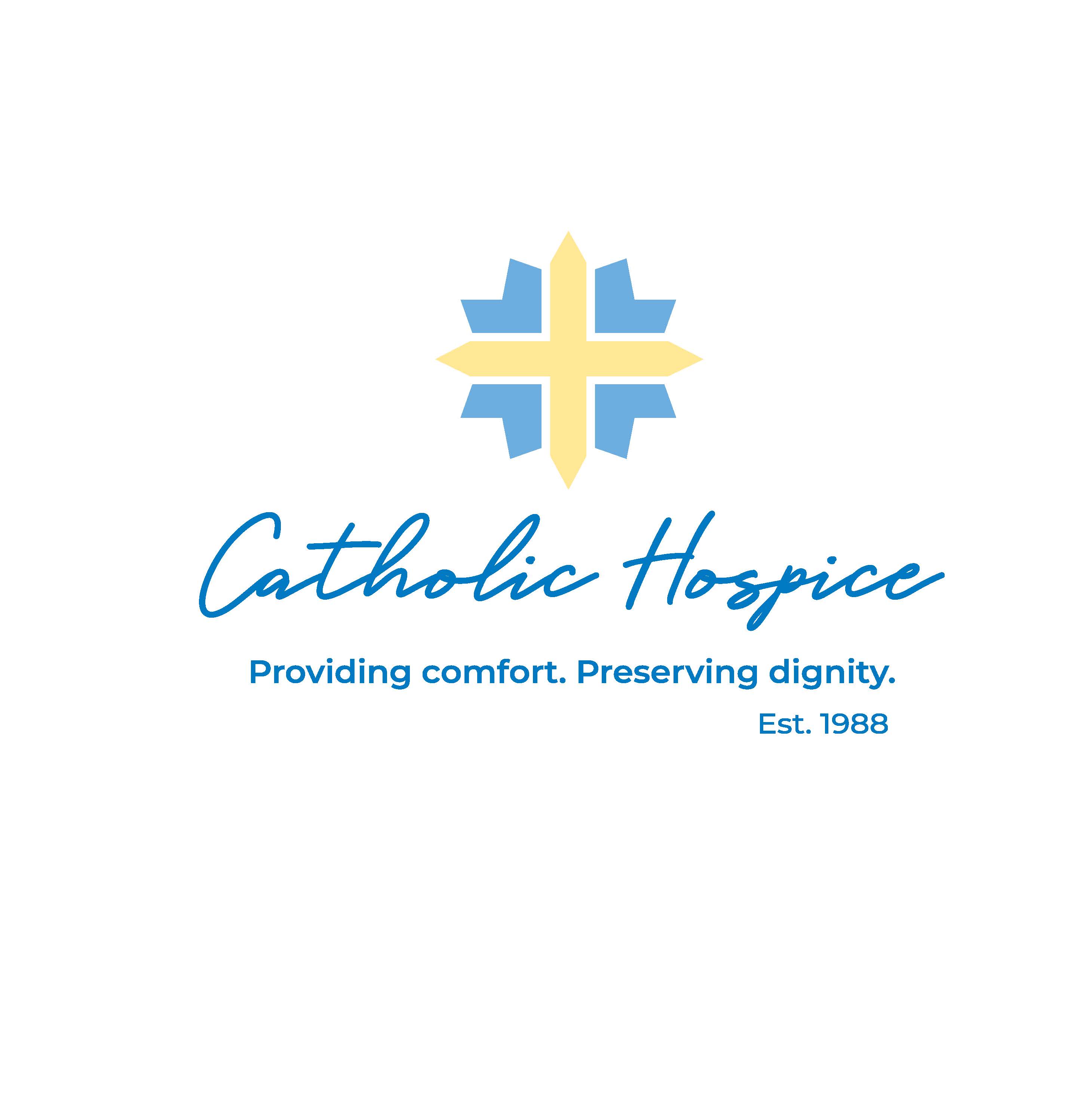 Logo for "CATHOLIC HOSPICE INC"