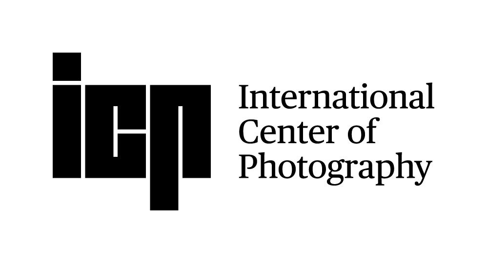 Logo for "INTERNATIONAL CENTER OF PHOTOGRAPHY"