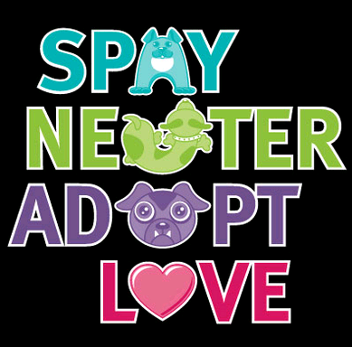 Logo for "SPRAY AND NEUTER INITIATIVE PROGRAM"