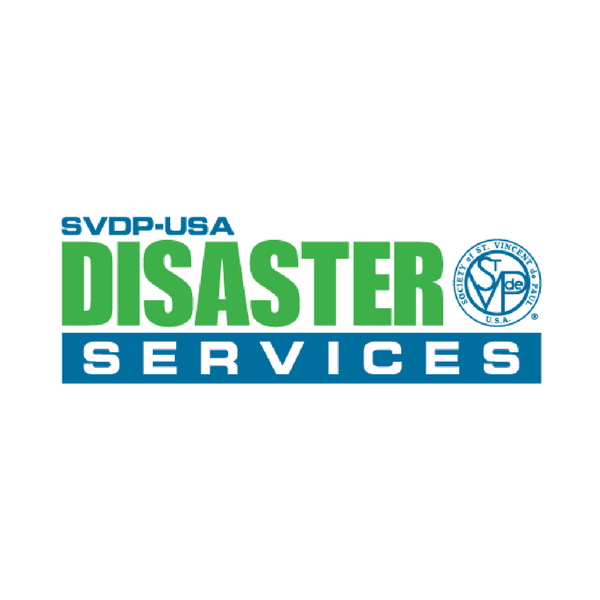 Logo for "DISASTER SERVICES CORPORATION-SOCIETY OF ST VINCENT DE PAUL USA"