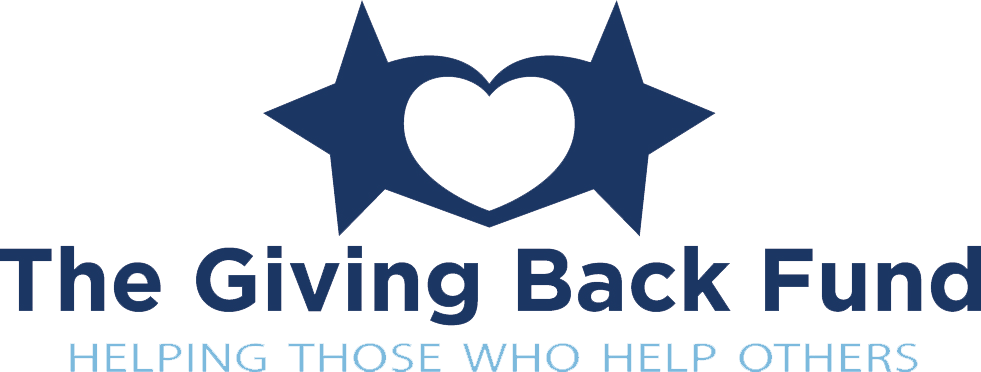 Logo for "THE GIVING BACK FUND INC"