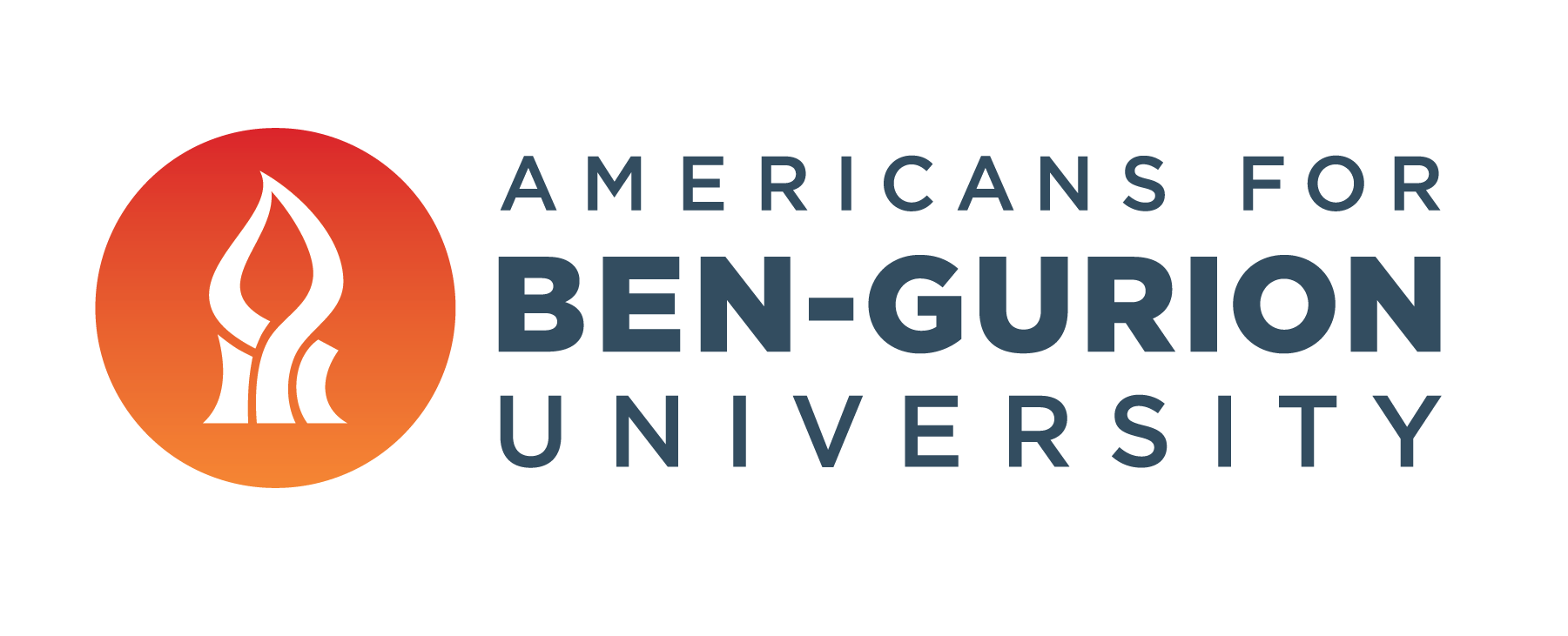 Logo for "AMERICANS FOR BEN-GURION UNIVERSITY"