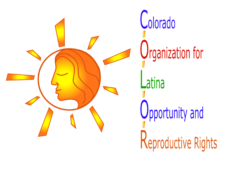 Logo for "COLORADO ORGANIZATION FOR LATINA OPPORTUNITY AND REPRODUCTIVE RIGHTS"