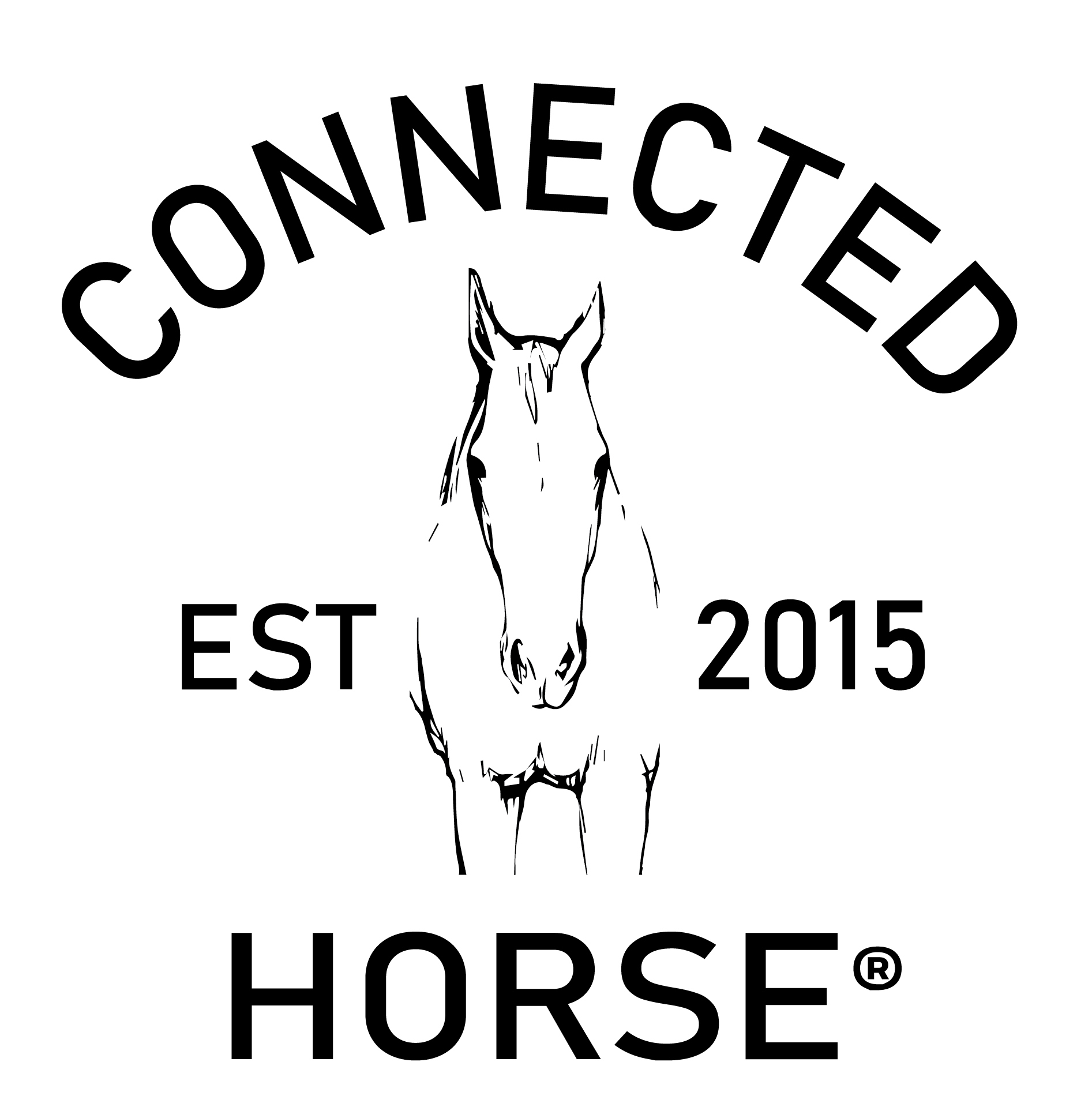 Logo for "CONNECTED HORSE"
