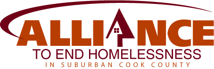 Logo for "ALLIANCE TO END HOMELESSNESS IN SUBURBAN COOK COUNTY"