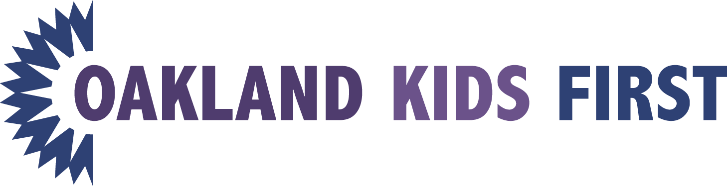Logo for "Oakland Kids First"