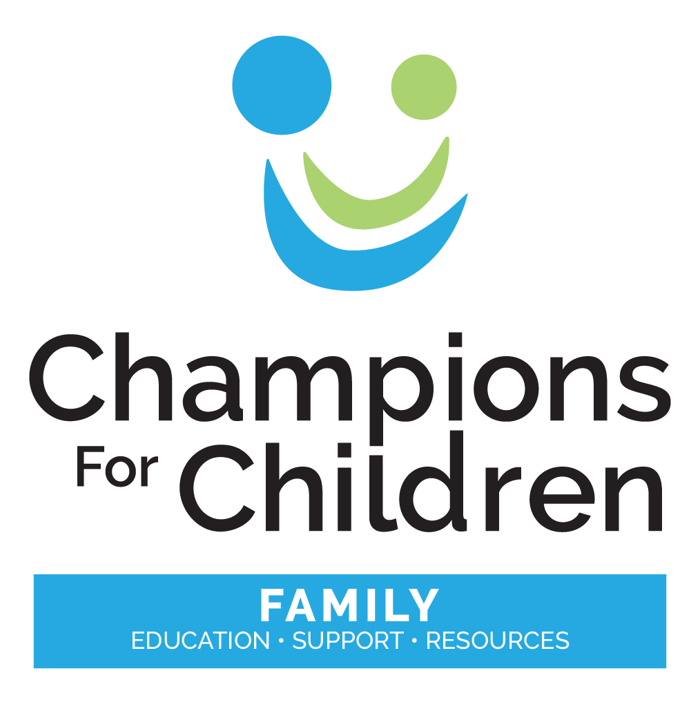 Logo for "CHAMPIONS FOR CHILDREN INC"