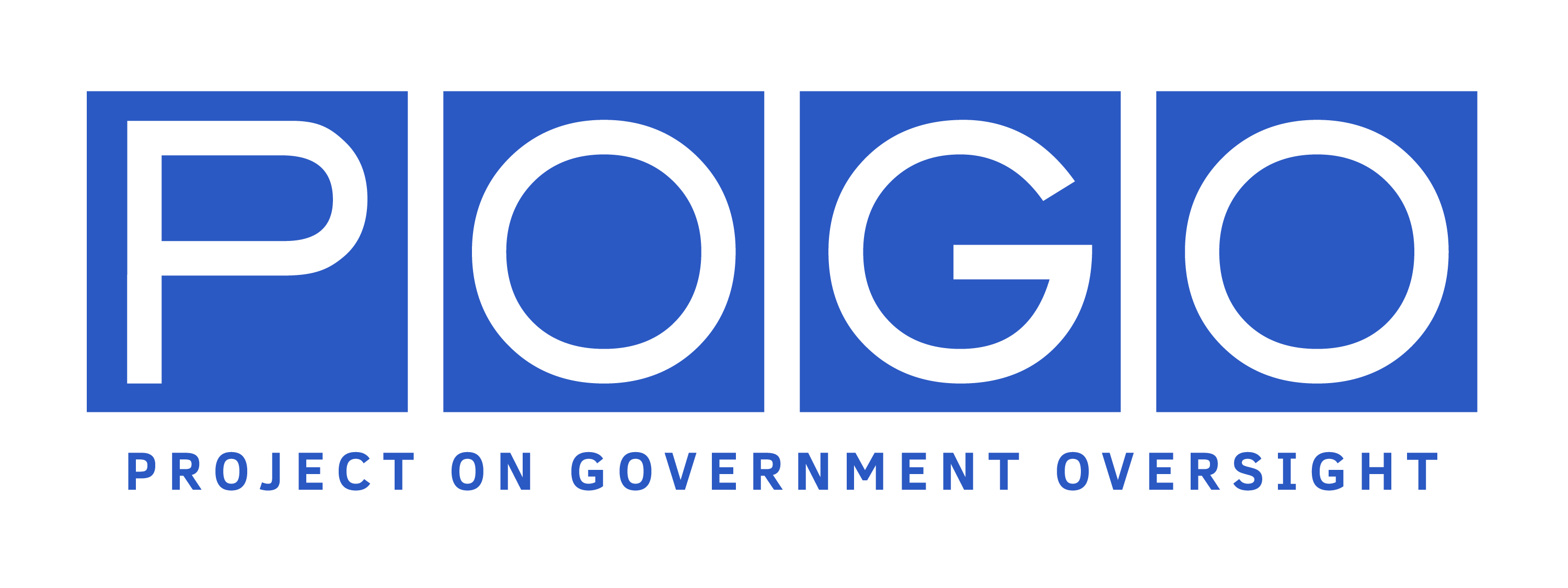 Logo for "PROJECT ON GOVERNMENT OVERSIGHT INC"