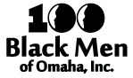 Logo for "100 BLACK MEN OF OMAHA INC"