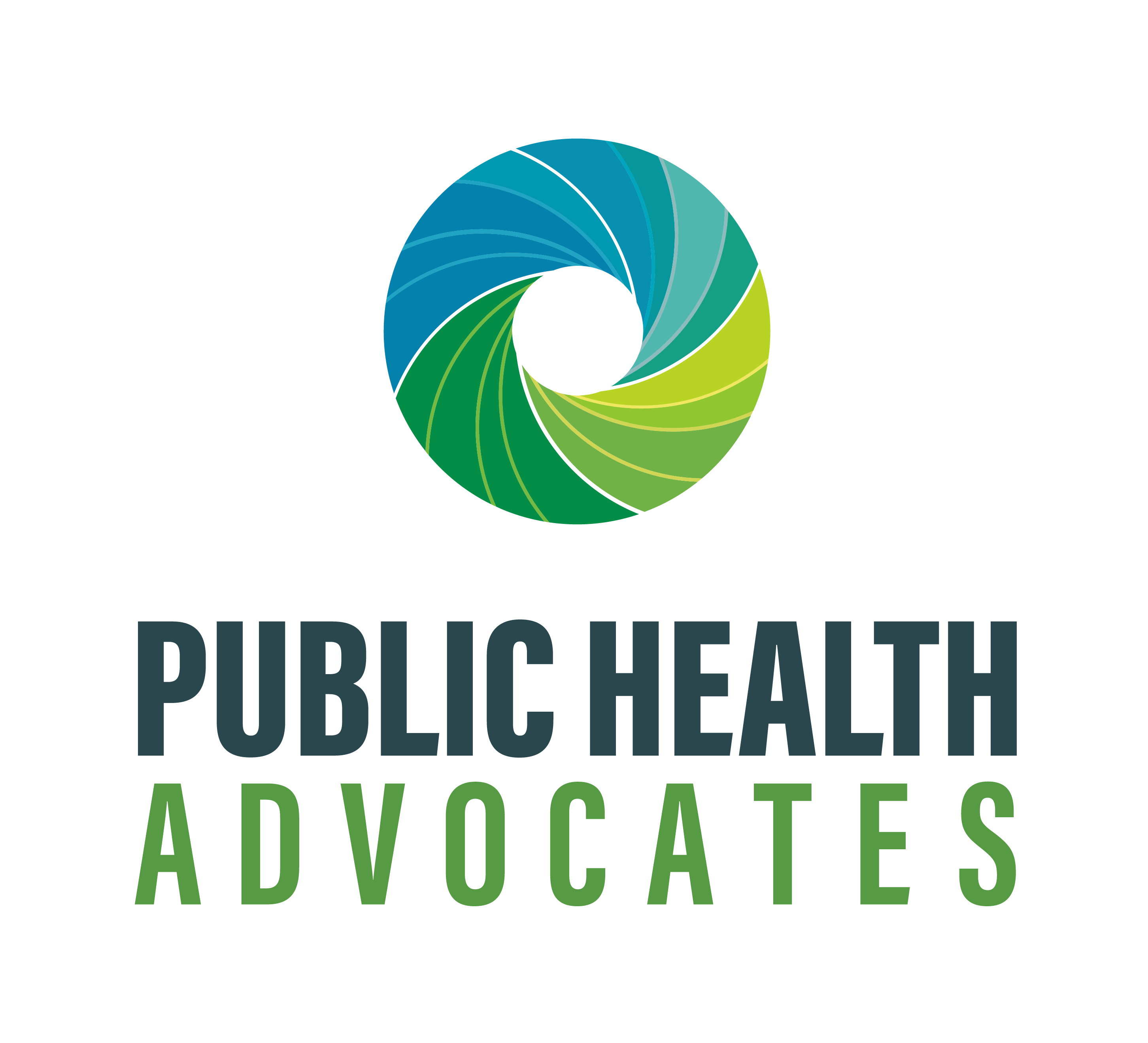 Logo for "PUBLIC HEALTH ADVOCATES"