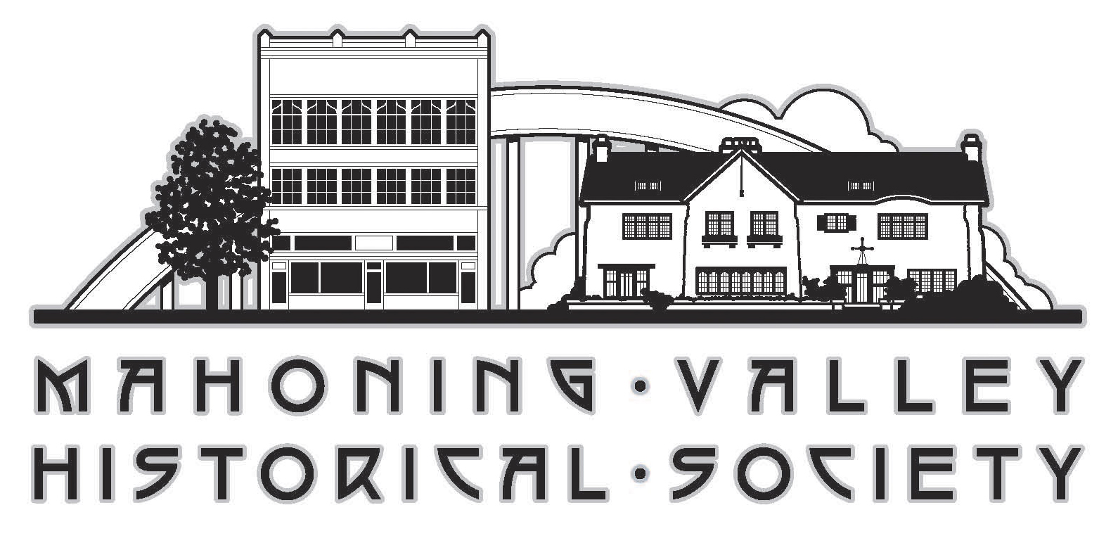 Logo for "MAHONING VALLEY HISTORICAL SOCIETY"