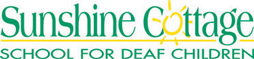 Logo for "SUNSHINE COTTAGE SCHOOL FOR DEAF CHILDREN"