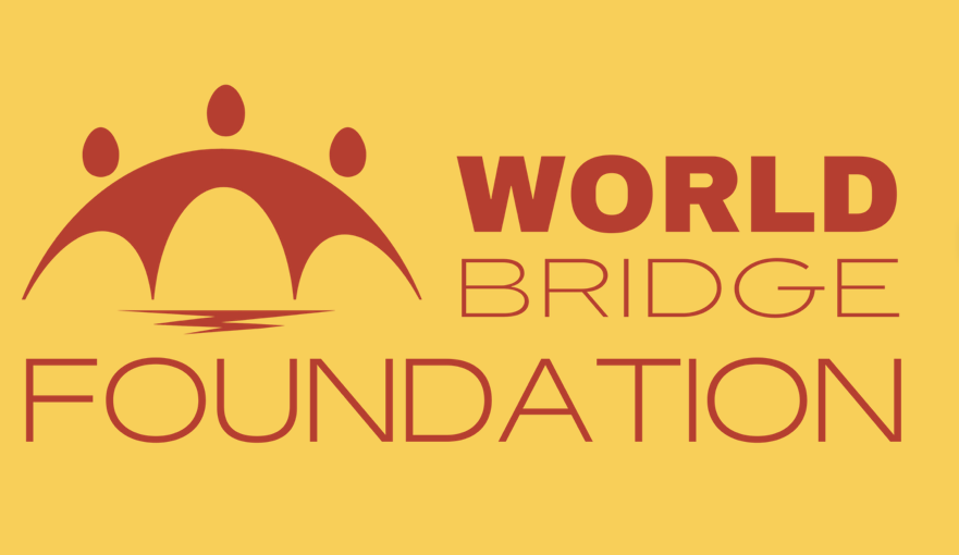 Logo for "WORLD BRIDGE FOUNDATION"
