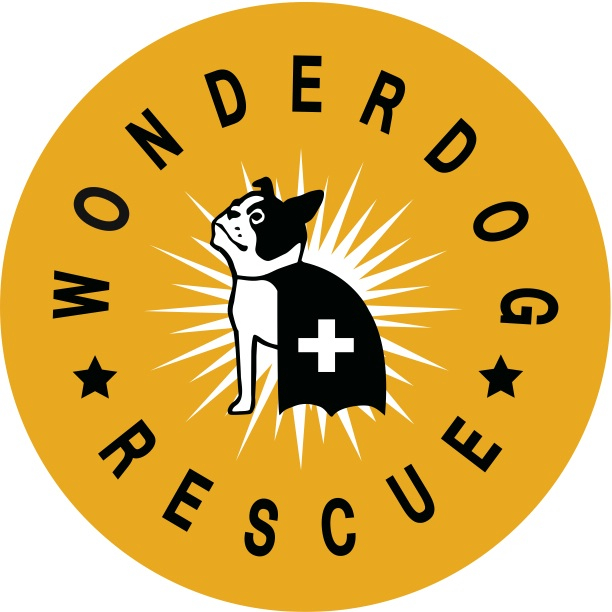 Logo for "WONDER DOG RESCUE"