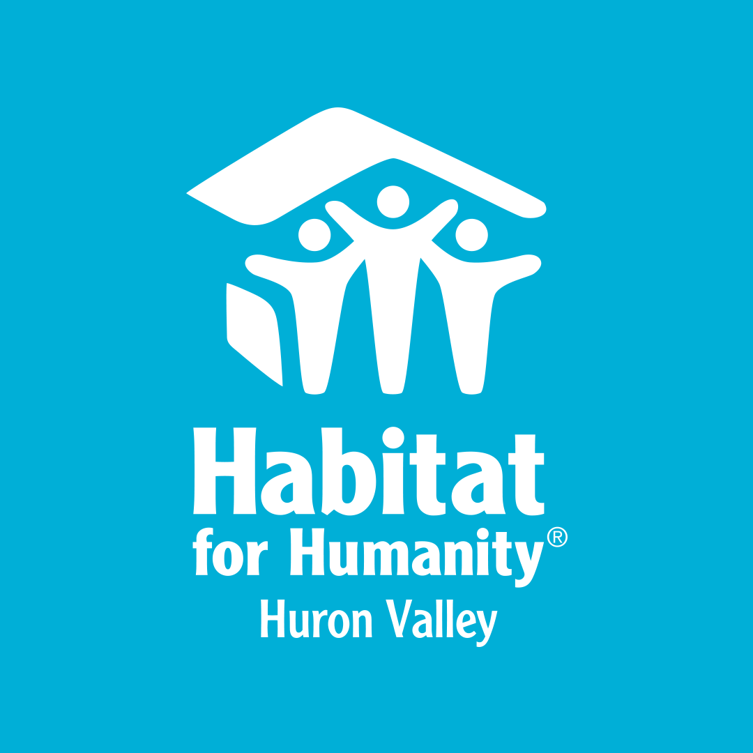 Logo for "HABITAT FOR HUMANITY OF HURON VALLEY"