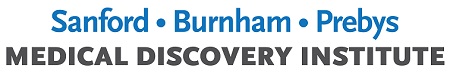 Logo for "SANFORD BURNHAM PREBYS MEDICAL DISCOVERY INSTITUTE"