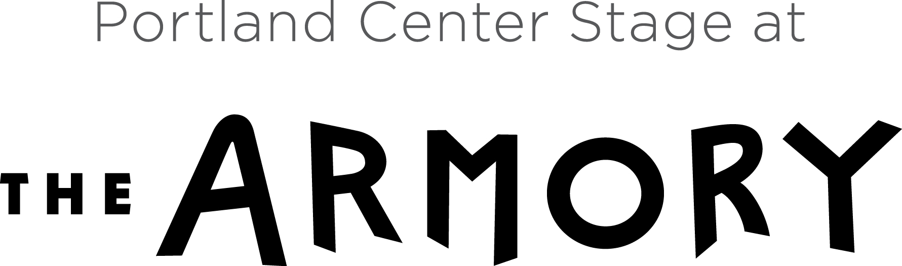 Logo for "PORTLAND CENTER STAGE"