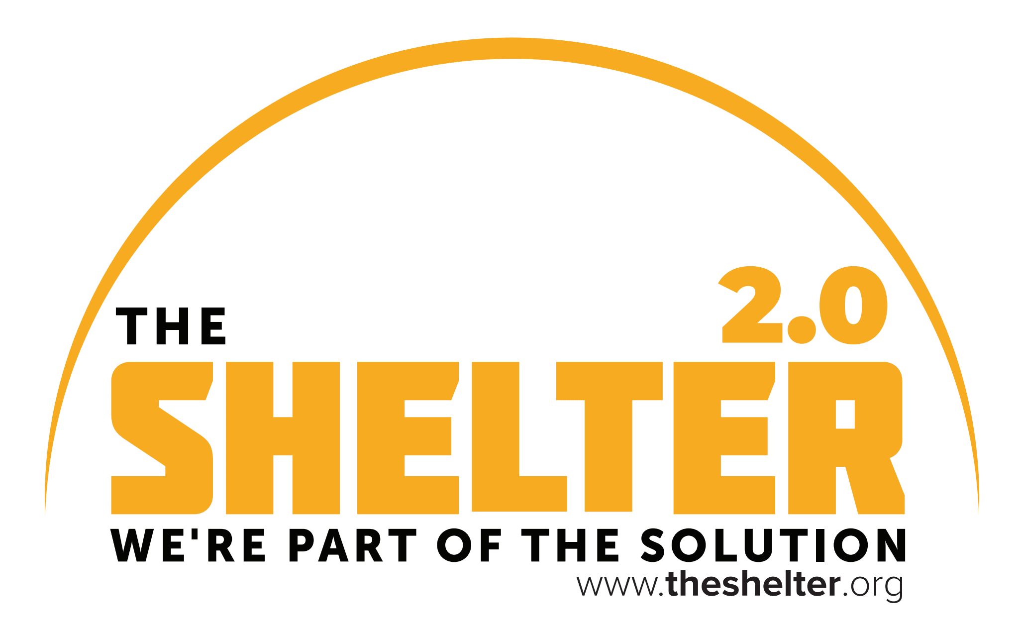 Logo for "THE SHELTER"