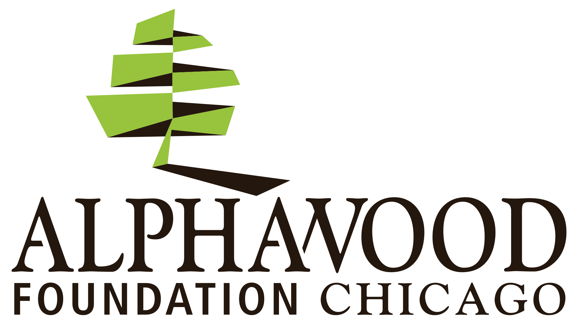 Logo for "ALPHAWOOD FOUNDATION"