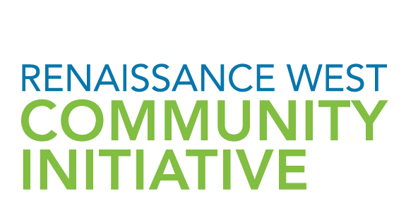 Logo for "Renaissance West Community Initiative"