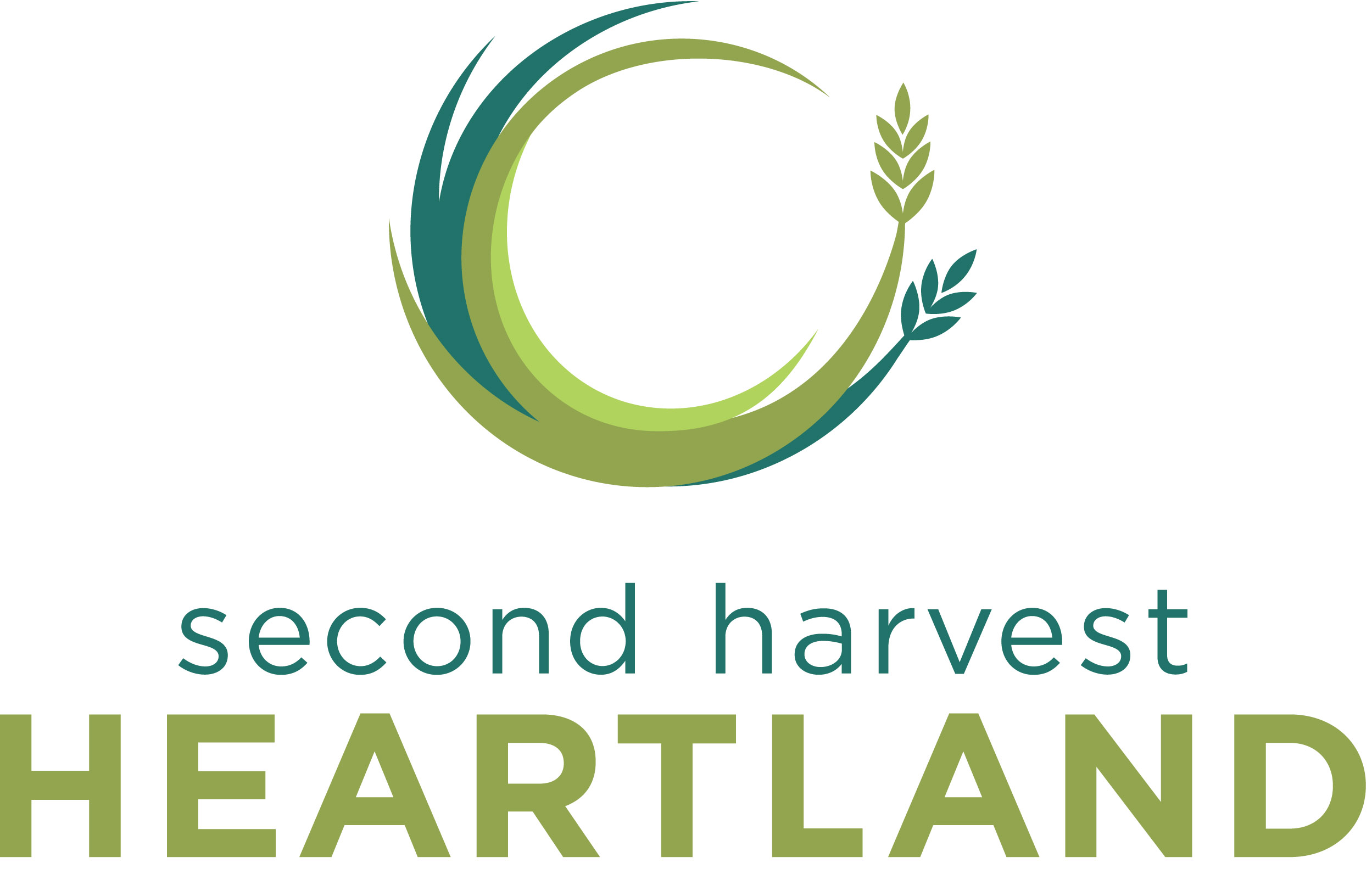 Logo for "SECOND HARVEST HEARTLAND"