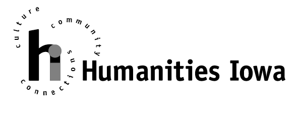 Logo for "HUMANITIES IOWA"