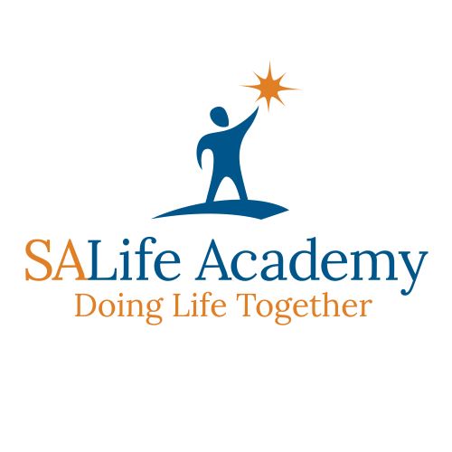 Logo for "SA Life Academy"